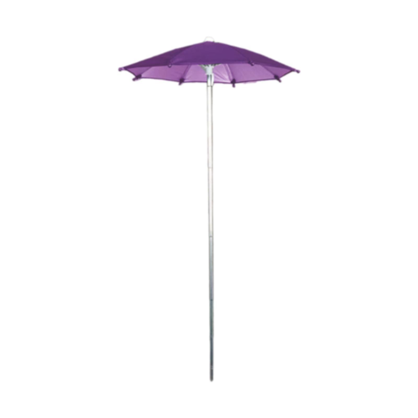 Outdoor Plant Umbrella Adjustable Creative Easy Installation Sun Protection фиолетовый