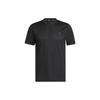 Adidas HIIT T Shirts Men's Black Crew Neck Moderate Straight Fit IB9084