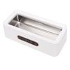 Ultrasonic Jewelry Cleaner 45KHz 270ml 304 Stainless Steel   3 Modes Professional Ultrasonic Machine for Jewelry Glasses Watches White