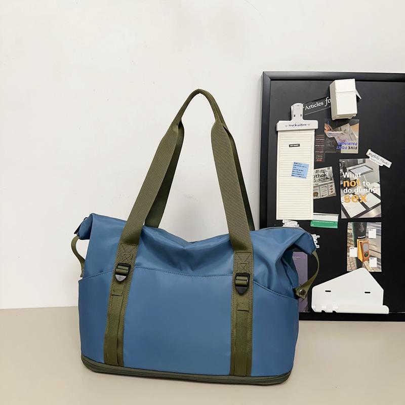 Short-distance travel bag, women's lightweight and high-value travel handbag, large-capacity duffel bag, men's fitness bag