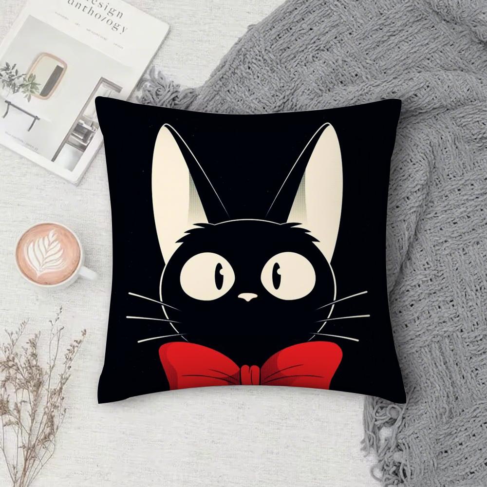 

Anime K-Kikis D-Delivery Service-S Pillow Case Cover Square Sofa With For Pattern Comfortable Cushionsuitable Of Room 12x12Inch