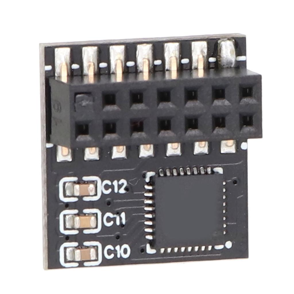 TPM2.0 Module PCB SPI Module System Component for Intel Z590 H570 Q570 B560 H510 Z490