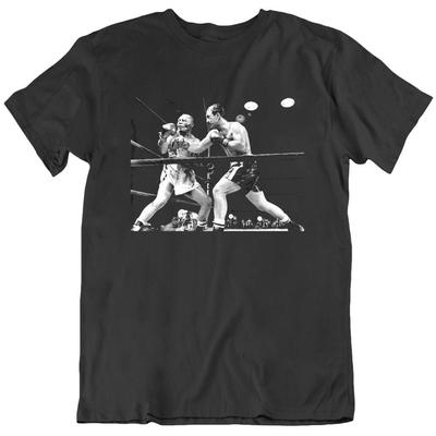 Rocky Marciano vs. Jersey Joe Walcott Klassischer Kampf Boxfan T-Shirt