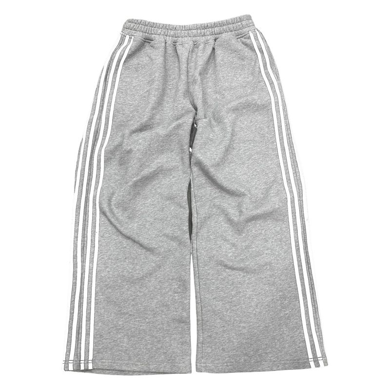 

INS Европейский и американский трансграничный новый повседневный мужской и женский комплект из худи с длинным рукавом и спортивных штанов в полоску в одном стиле Grey pants 2264-1 S