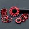Kits de Conversion Single Vitesse pour Vélos 16T 18T, Cassettes Freewheels Roue en Alliage d'Aluminium pour Vélos Single Vitesse