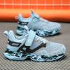28-40 Children's Plus Size Fashionable Thick Sole Fly Woven Camouflage Running Shoes Sports and Casual Shoes