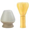 Reusable Resin Matcha Whisk with Chasen Stand, 100-Stand, Includes Chasen Stand