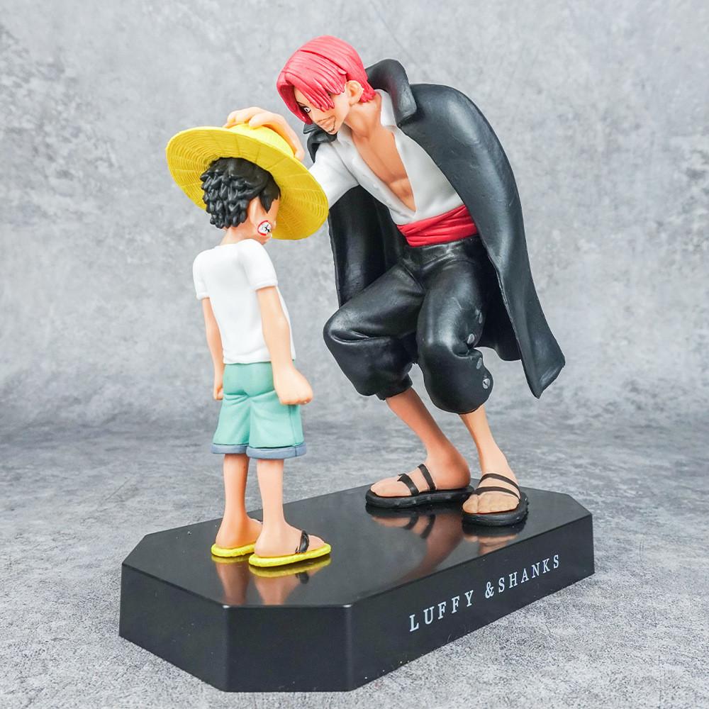 Shanks One Piece And Luffy Pvc Anime Model Ornament For Teen And Collectors Gift