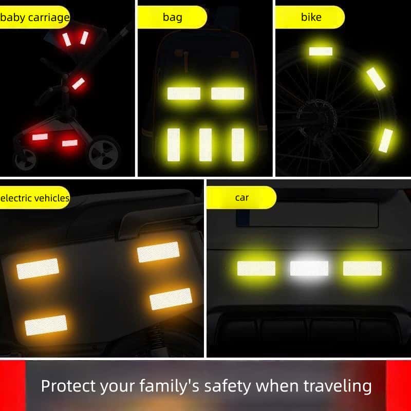 High Gloss Reflective Stickers, Decorative Reflective Stickers, Warning Stickers, Car Body Stickers
