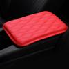 Car Armrest Auto Console PU Leather Lid Pad Cushion Mat