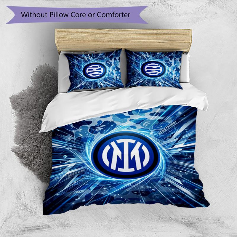 Set Biancheria da Letto 3 Pezzi con Stampa Pattern Borussia Dortmund Morbido Delicato sulla Pelle Lavabile Copripiumino e Federe Set Stagione Unica Camera da Letto