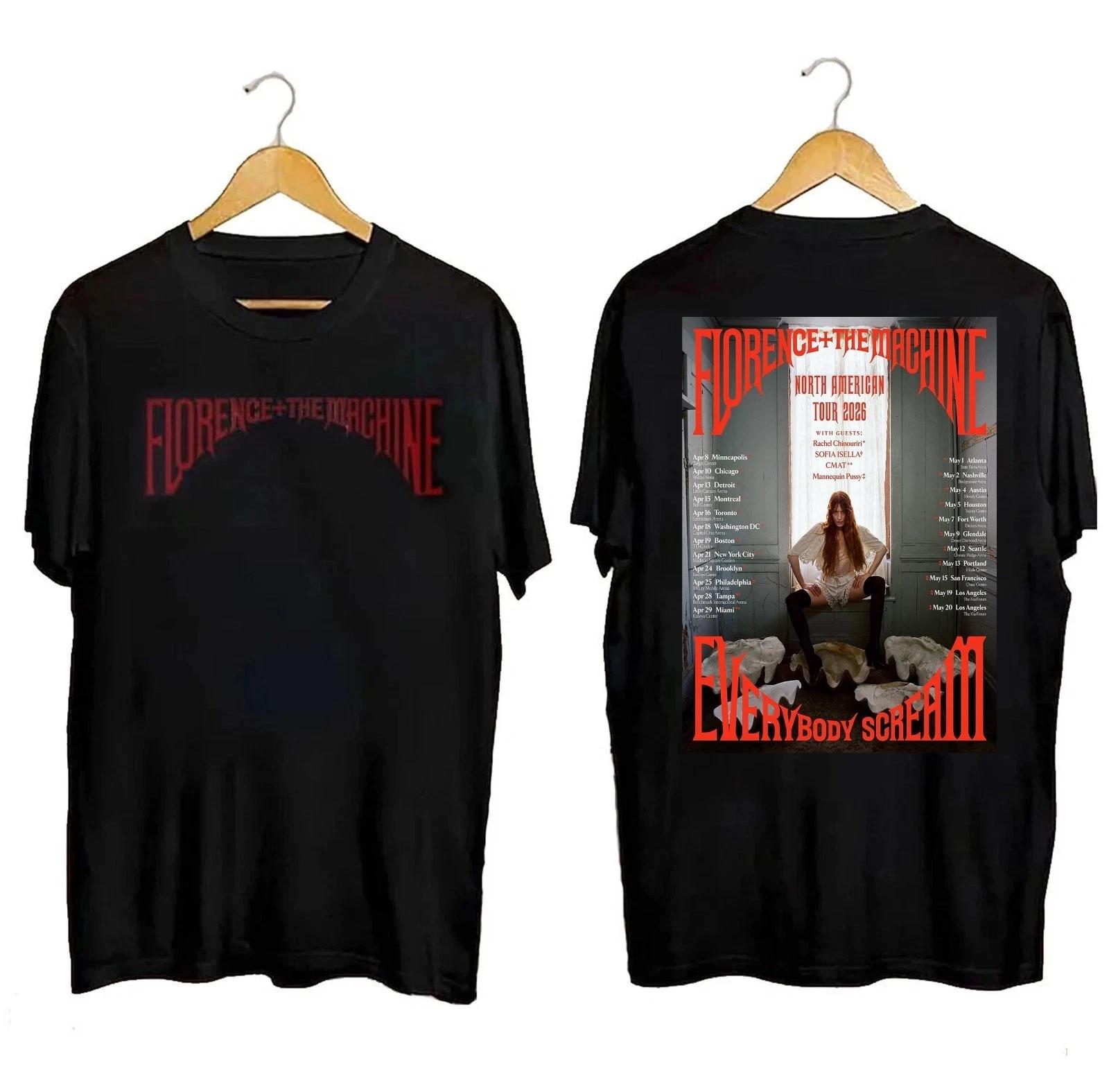 Florence And The Machine 2026 Everybody Scream North America T shirt S-5XL S