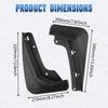 For Chevrolet Equinox Plus 2024-2026 Mud Flaps Car Mud Flap Splash Guard Fender Front Rear Anti-splash Fender Mudflaps
