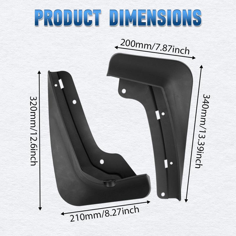 For Chevrolet Equinox Plus 2024-2026 Mud Flaps Car Mud Flap Splash Guard Fender Front Rear Anti-splash Fender Mudflaps