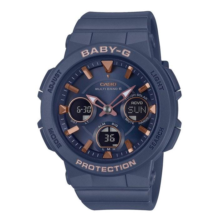 [Casio] Baby-G Watch BGA-2510-2AJF Women s Solar Radio Blue Navy 1 Count