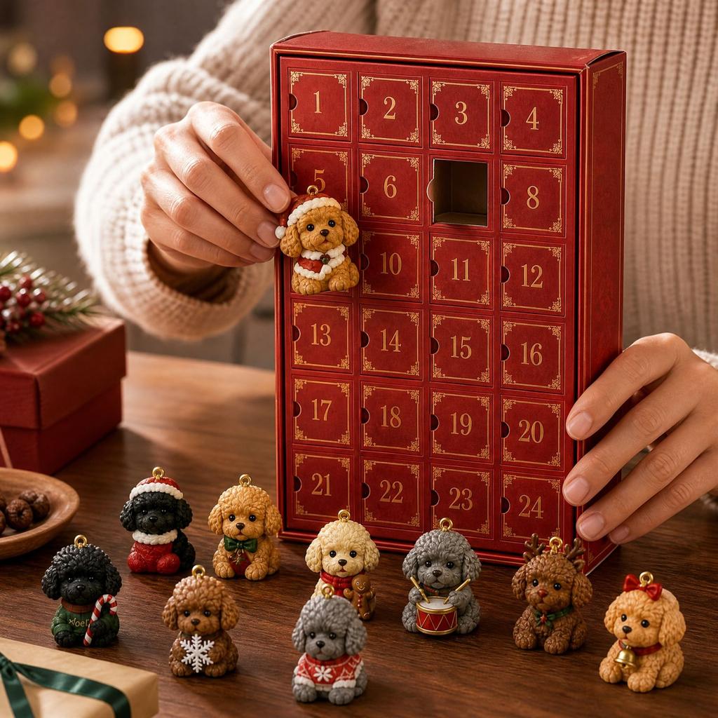 Hund Julkalender med Överraskningsleksaker