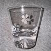 Б/у, Без снижения цены, Длительное хранение, Стекло Tajima, Печь Tajima, г.. Fuji Glass, стакан для виски, цветок сакуры
