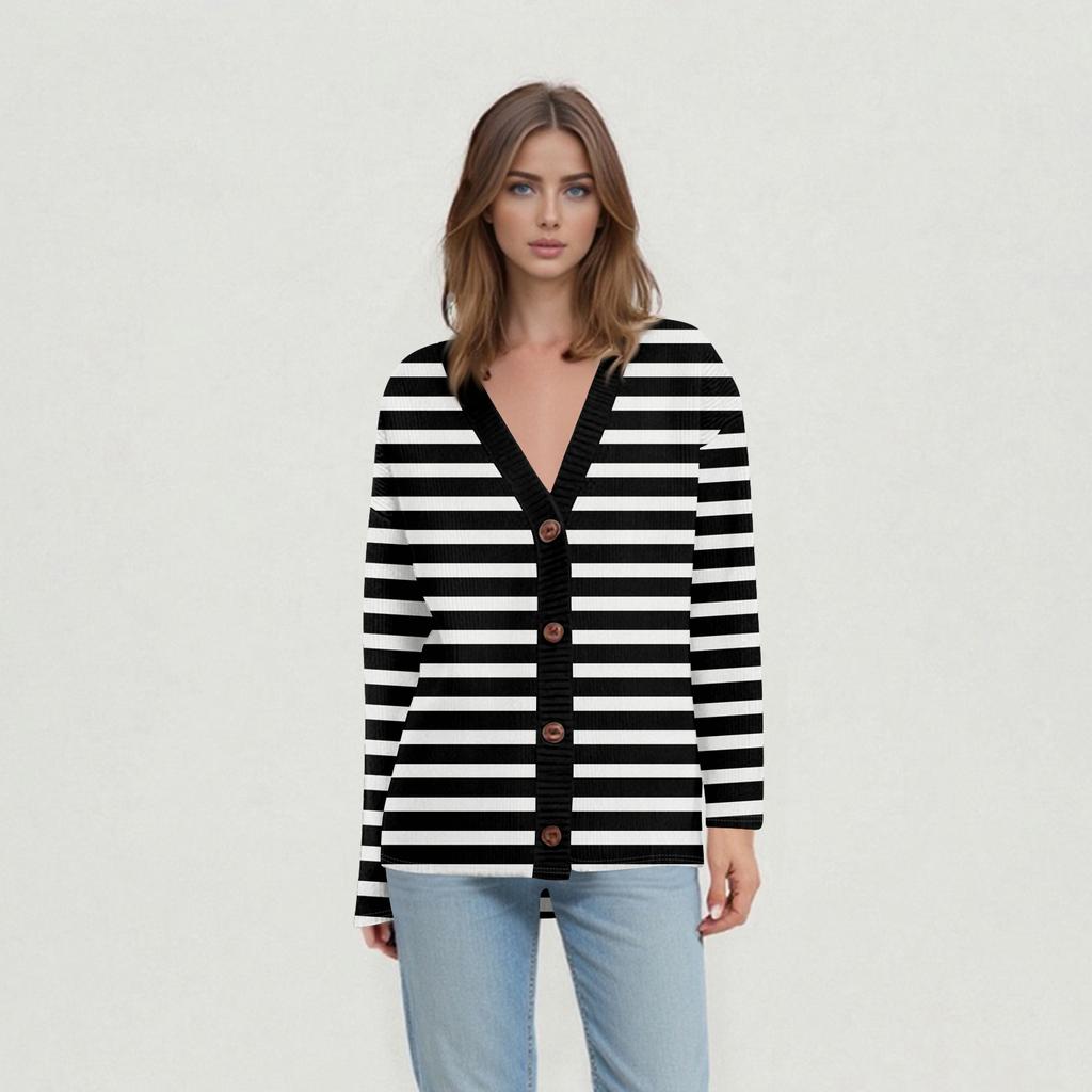 Women's Casual Everyday Tops Knitted Cardigan Jacket