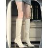 Foreign style fine heel dopamine wear-resistant fashion boots, new niche design, soft sole, not tired feet, long boots