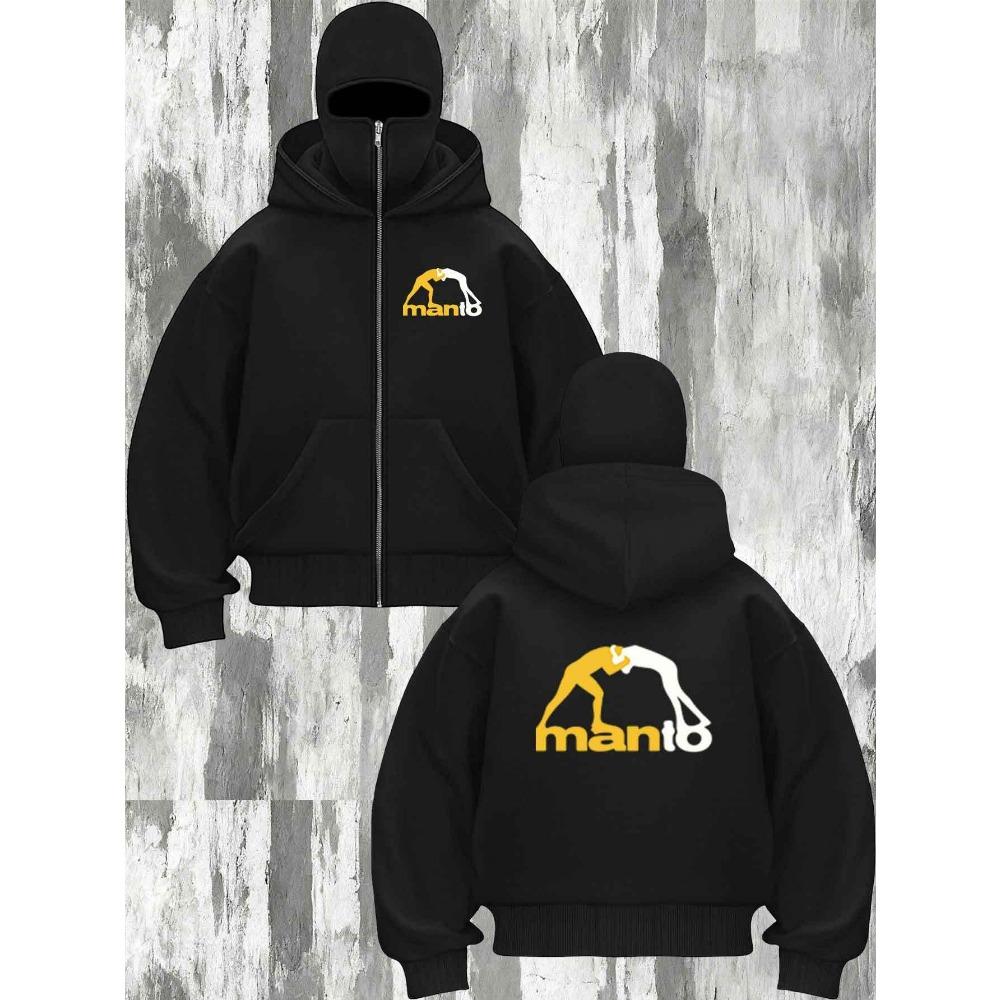 Autumn/Winter Couple Hooded Zipper Sweatshirt | Neutral Loose Hooded Jacket, Casual Sports Long Sleeve Top with Pocket S