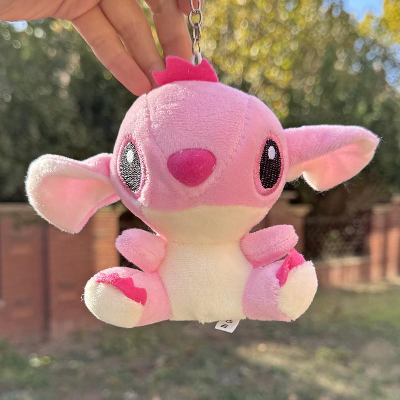 Stitch Plush Keychain With Keyring For Backpack Decor And Collectors