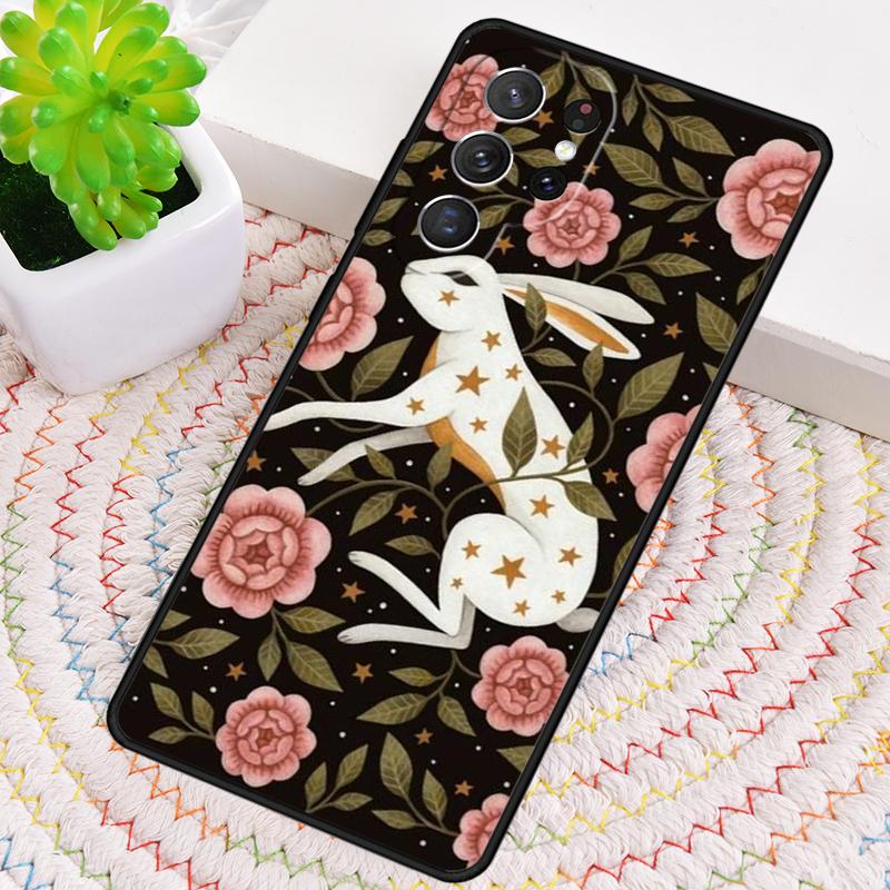 Bunny Rabbits Phone Case for Samsung Galaxy note 10 pro S26 Ultra S23 S24 FE S25 S21 S22 PLUS shockproof Cove