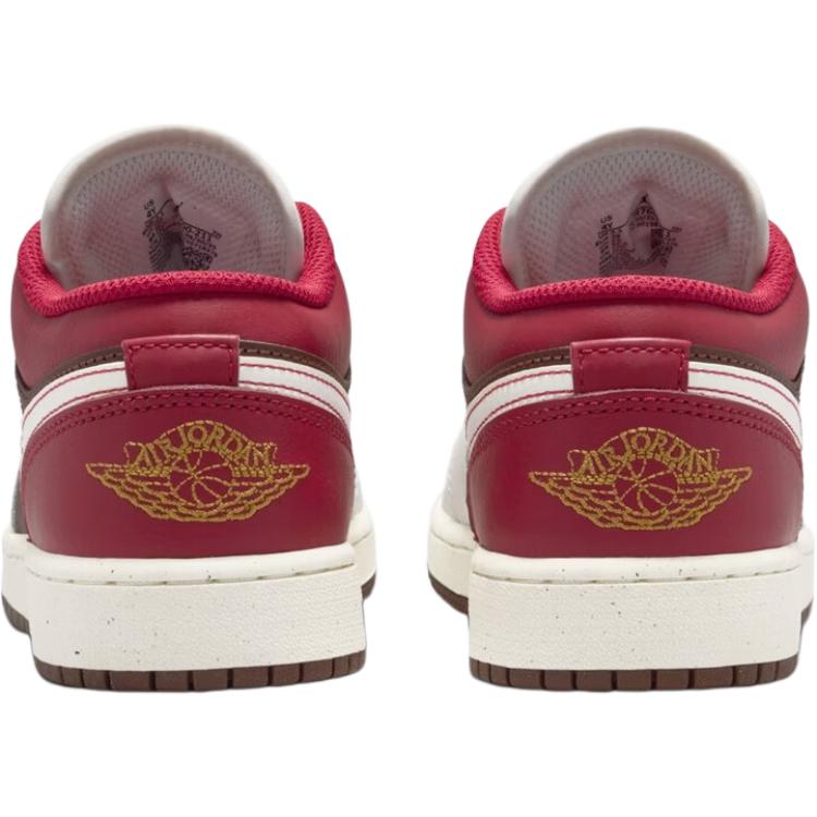 Jordan Air  1 Low Se Bg Comfortable Fit Low Top Kids Basketball Shoes Unisex sneaker Off-White IR7600211