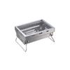CAPTAIN STAG Stainless Steel Solo Grill Compact Size BBQ Grill UG-62