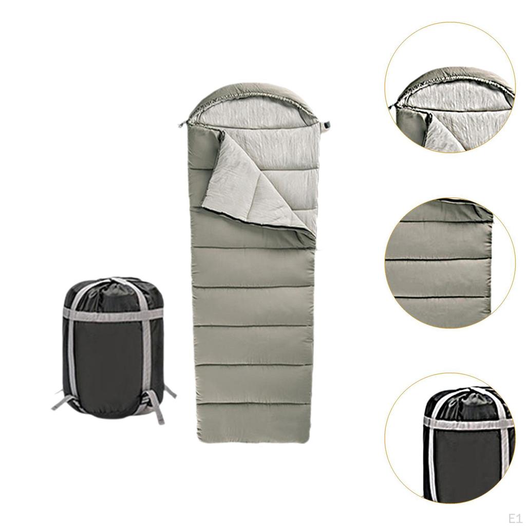 Sac de dormit plic Camping Husă de dormit 86,6 inch x 31,5 Echipament Patru Sezoane pentru