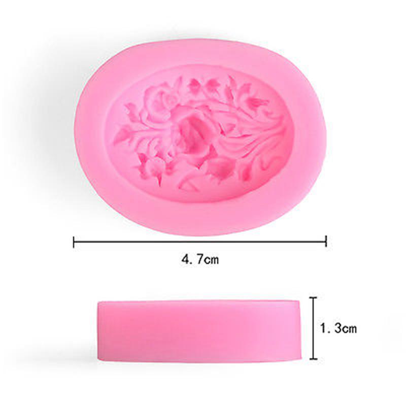 Rose Flower Silicone Fondant Mold Cake Decor Chocolate Sugarcraft Baking Mould