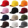 Light Version Solid Color Baseball Hat Men's and Women's Tide Brand Cap Spring and Summer Parent-child Sun Hat Black Ins