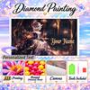 Personalized Gardevoir Diamond Art Custom Name 5D Diamond Painting Full Drill DIY Craft