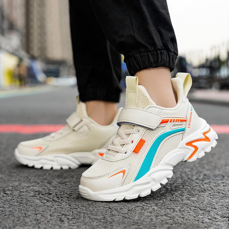 

Children s Fashion Four Seasons Breathable Casual Shoes Kids Running Sandal Students Girls Trending Comfortable Gym Sneakers 40 помаранчевий/синій