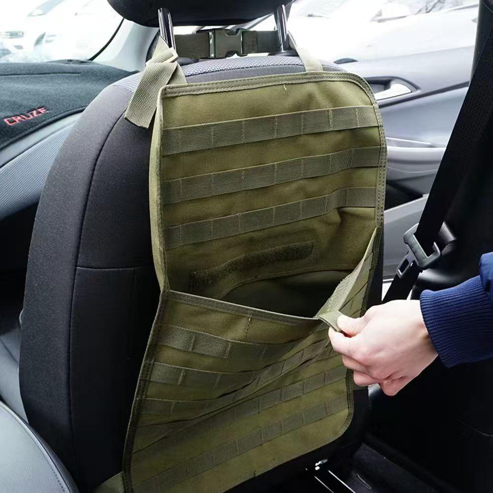 Car Attachment Seat Nylon Material Tactical Vehicle Storage Decoration Interior