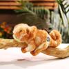 20cm Cartoon Colorful Cute Chameleon Plush Doll Simulation Magnetic Reptile Plush Toy Home Decoration Gift For Children