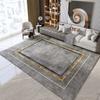 Nordischer grauer Teppich Wohnzimmerdekoration Schlafzimmer Große Fläche Lounge-Teppich Zuhause Kaffeetische Bodenmatten 200x300 Raumdekoration Modern