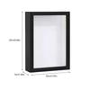 Photo Frame Display Box Home Decor Organizer Photo Frame For Flower Tickets Keepsakes Fireplace Tabletop Bedside Office