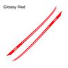 2PCS For Peugeot 208 Car Body Sport Stripes Stickers Auto Waist Line Vinyl Decor Decal Auto Body Decoration Tuning Accessories