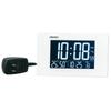 Seiko C3MONO DL215W Digital Alarm Desk Clock (3-Mode Display White LED AC100V Rokuyo) - Japan Import [Authentic JDM Edition]