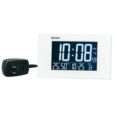 C3MONO DL215W Digital Alarm Desk Clock (3-Mode Display White LED AC100V Rokuyo) - Japan Import [Authentic JDM Edition]