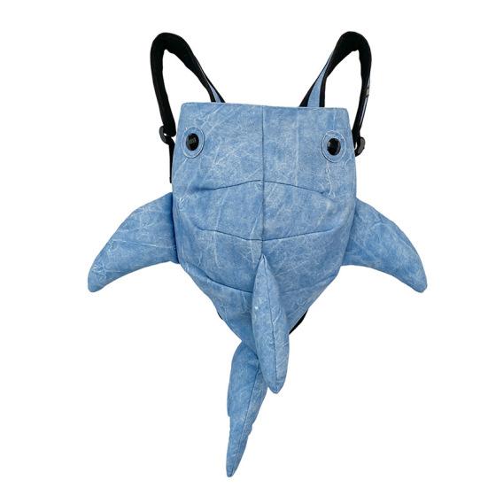 Персонализированный рюкзак с акулой, модный повседневный рюкзак, дорожный рюкзак большой вместимости для мужчин и женщин (W)