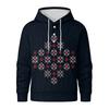 Men's Knit Hooded Sweatshirt Casual Long-Sleeve Sweatshirt