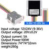 DC-DC 20 Volt Stabilizer 9-36V To 20V Boost Converter 12V 24V To 20V 15A 20A 400W Buck-Boost Model for Car Notebook(5A A3 Shell)