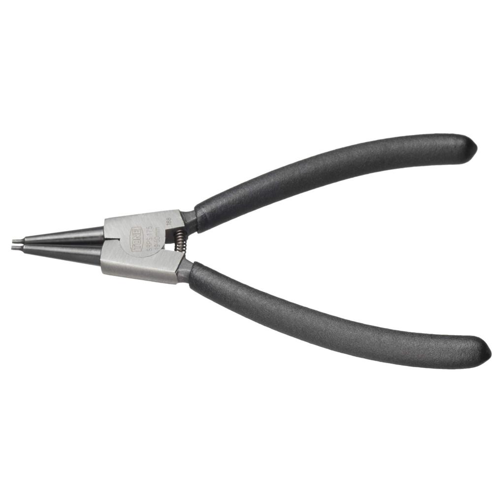 TONE Snap Ring Pliers for (Straight Type, Shafts) SRPS-175 19~60mm