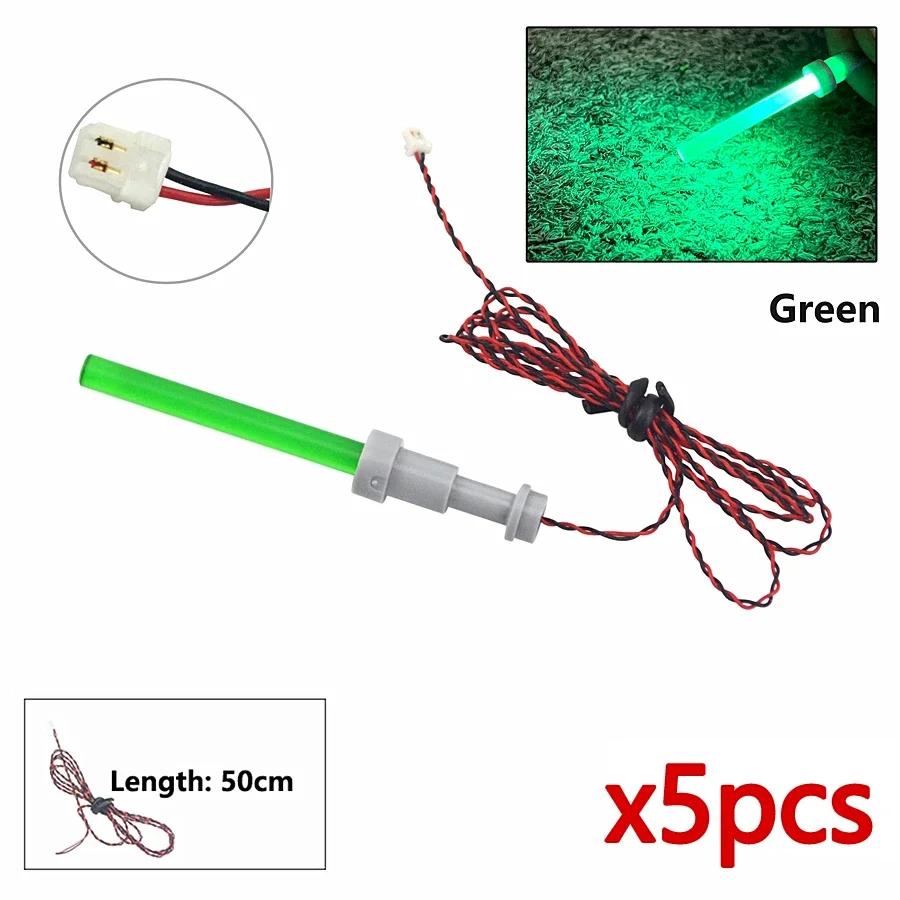 Flash Lamp City Street Light Lightsaber Spotlight Candle Lamp Bricks DIY 0.8mm Pin 1x1 1x4 1x2 LED Remote Control Building Block