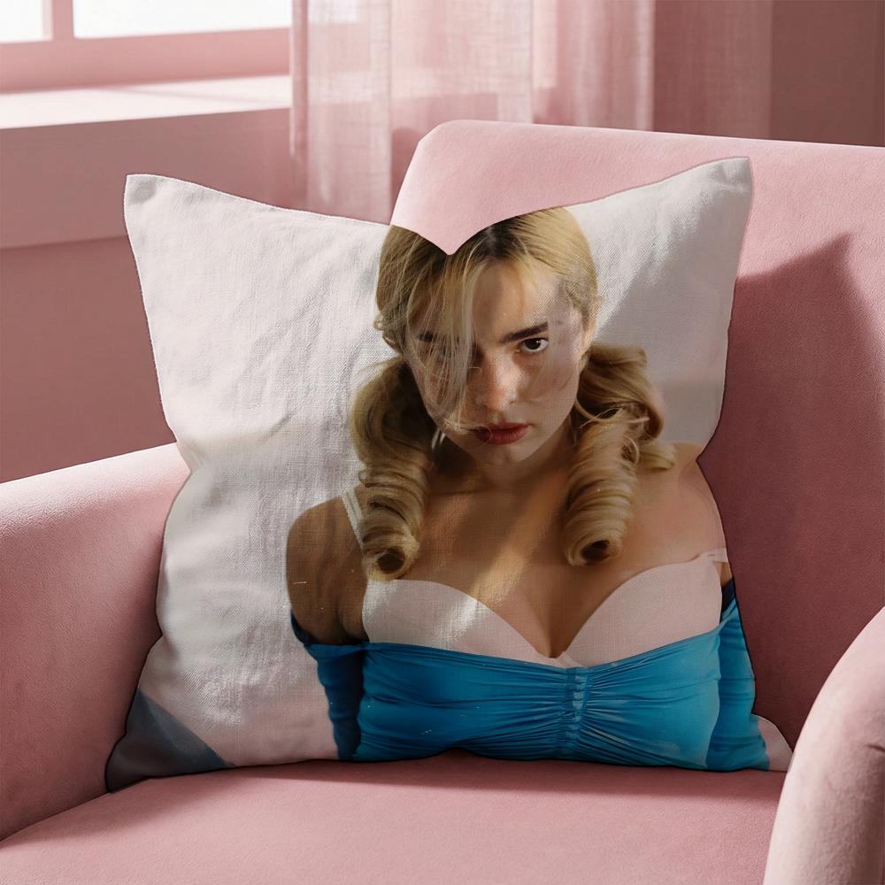 Addison Rae Cushion Cover Multi-Scene Pillow Cover for Home & Car - Reversible, Soft & Durable for Daily Use