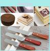 Various Cream Thickening Spatula Curved Scraping Cake Mounting Tools Baking