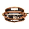Elegant Genuine Leather Crossbody Handbag for Women - Large Capacity, Versatile Design