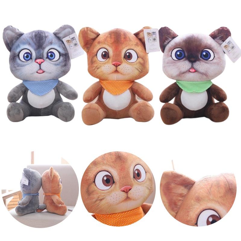 Japanese Long Tomato Cat Plush Toy Pillow Cute Stuffed Animal With Soft Pp Cotton Fill