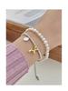 Korean Fashion S925 Silver Beaded Balloon Dog Bracelet for Women - Versatile Temperament Jewelry